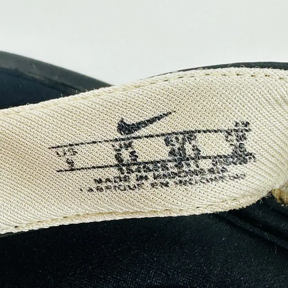 Nike Women's Comfort Thong Flip Flop Sandals Black/White 354925-011 Size 9